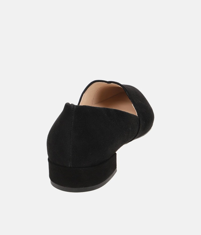 Hogl Premium Black Suede Slip on Shoes