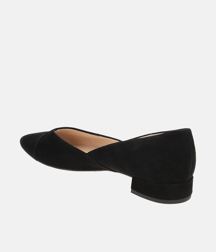 Hogl Premium Black Suede Slip on Shoes