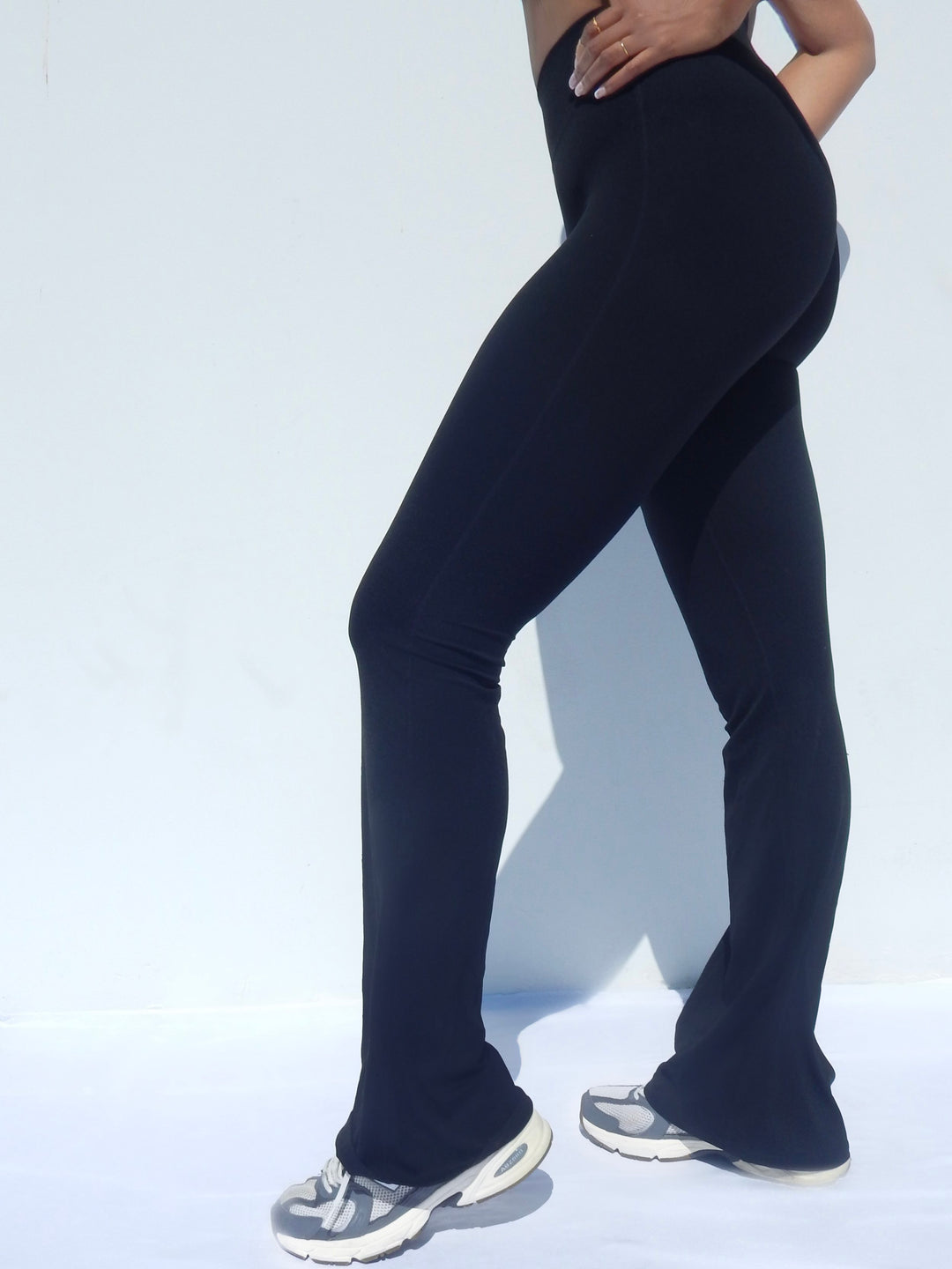 Black Flare Legging