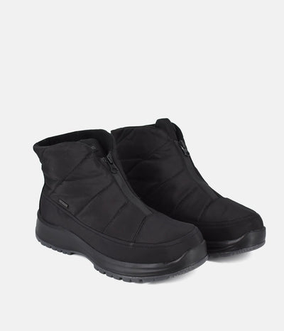 Josef Seibel Cosy Black Waterproof Ankle Boots