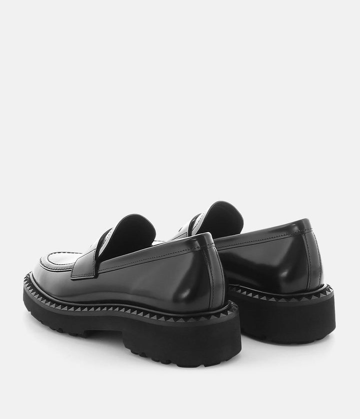 Kennel & Schmenger Classic Black Leather Loafers