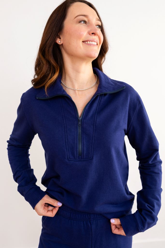 Jet Set Half-Zip Sweatshirt