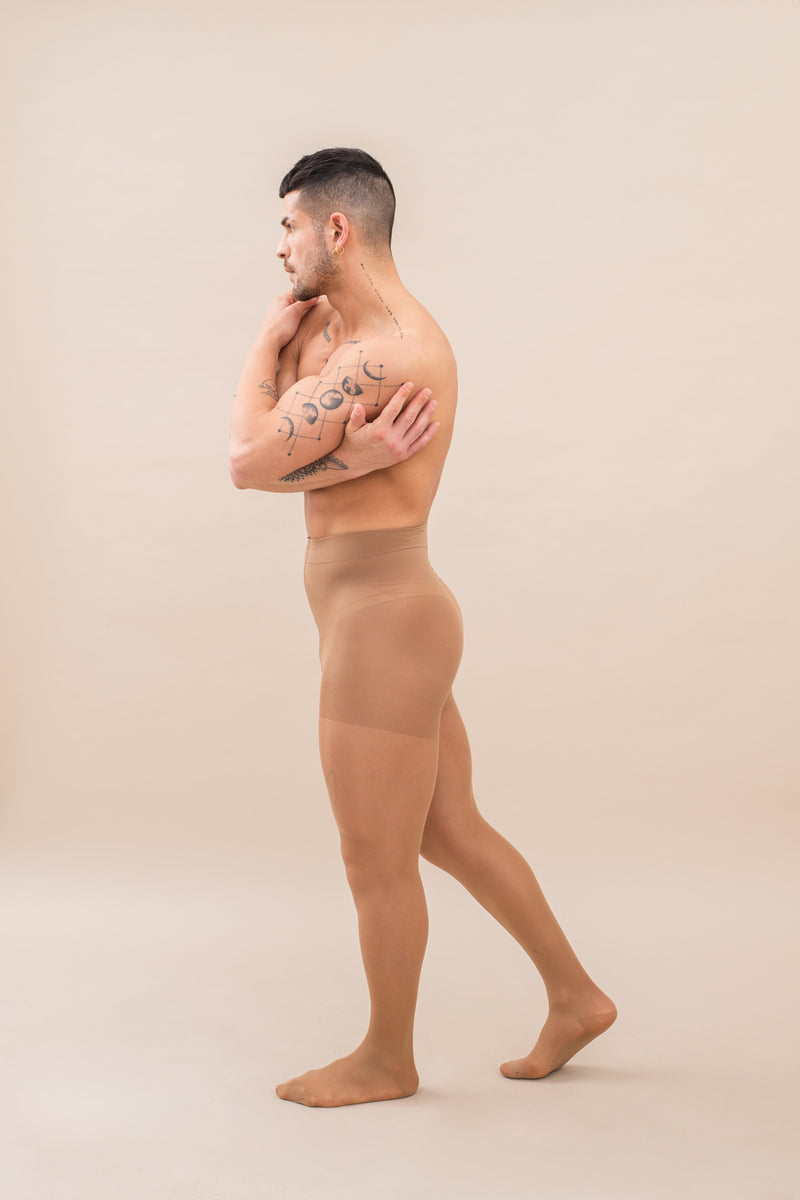 Sheer Contour (Light Compression 8-15mmHg) - Tan