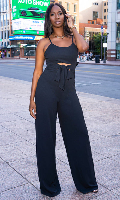 Marcella Jumpsuit - Black