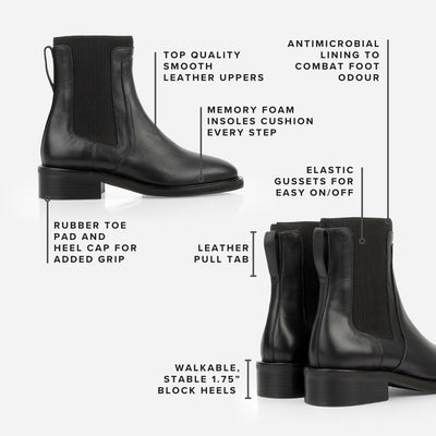 The Metro Chelsea Boot Riding Brown