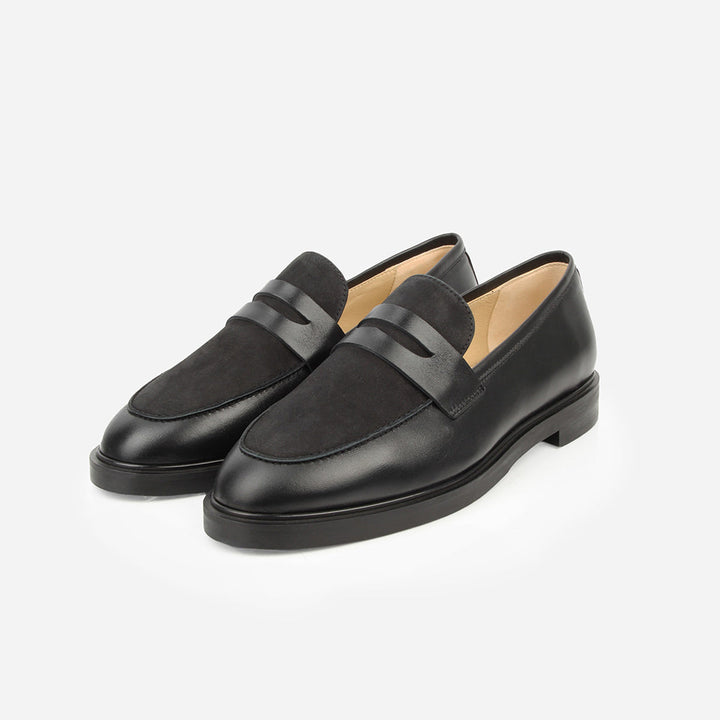 The Milan Loafer Black