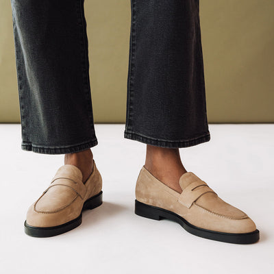 The Milan Loafer Sand