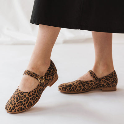 The Modern-Day Mary Jane Leopard Nubuck