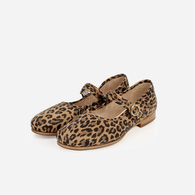 The Modern-Day Mary Jane Leopard Nubuck