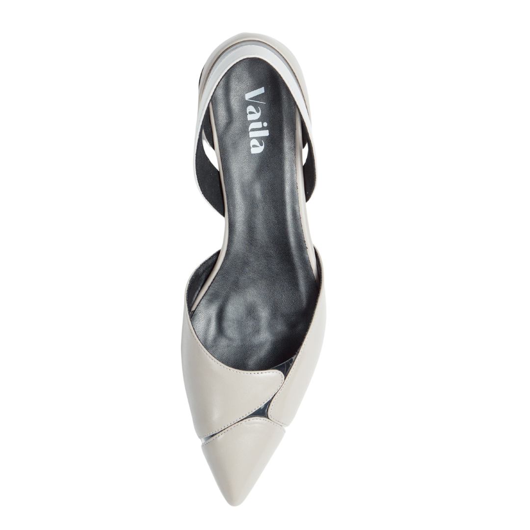 Natalia Flats Grey