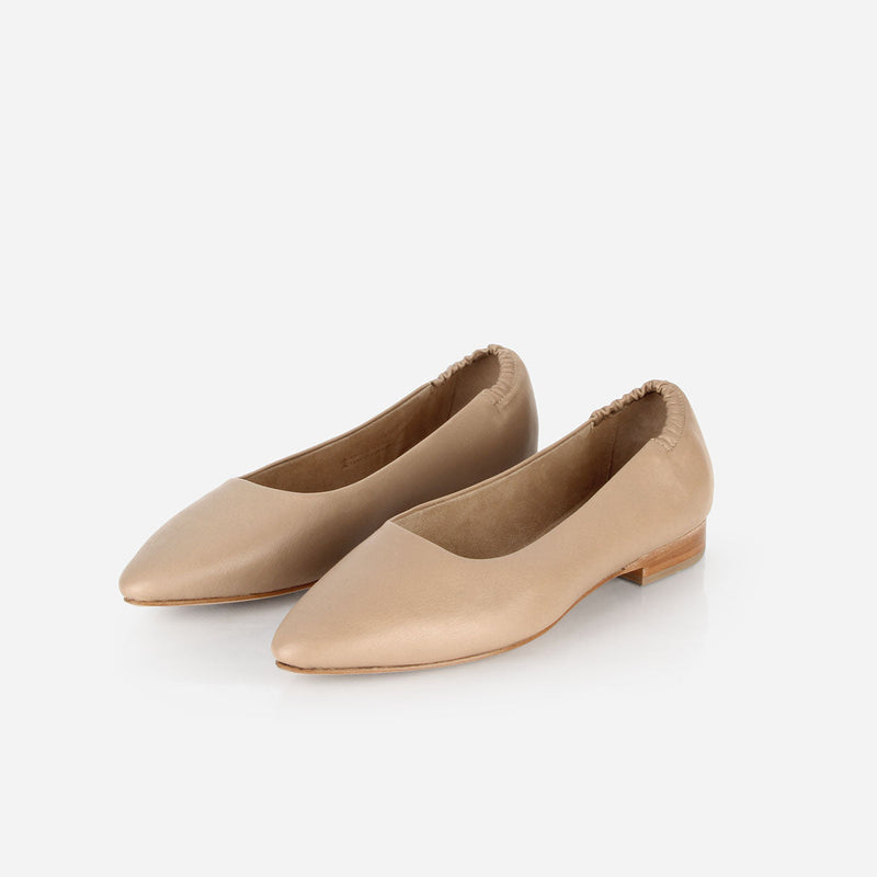 The On-The-Go Ballet Flat Biscotti