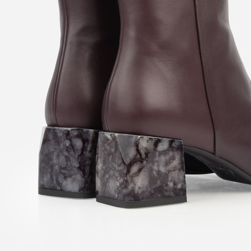 The On Point Boot Plum