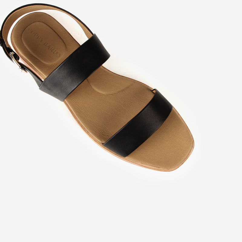 The Patio Sandal Black