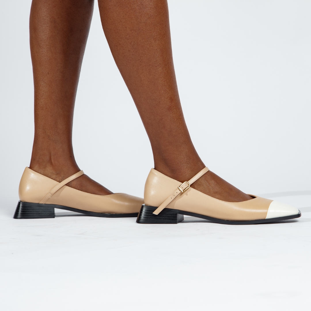 Penelope Mary Jane Flats Nude