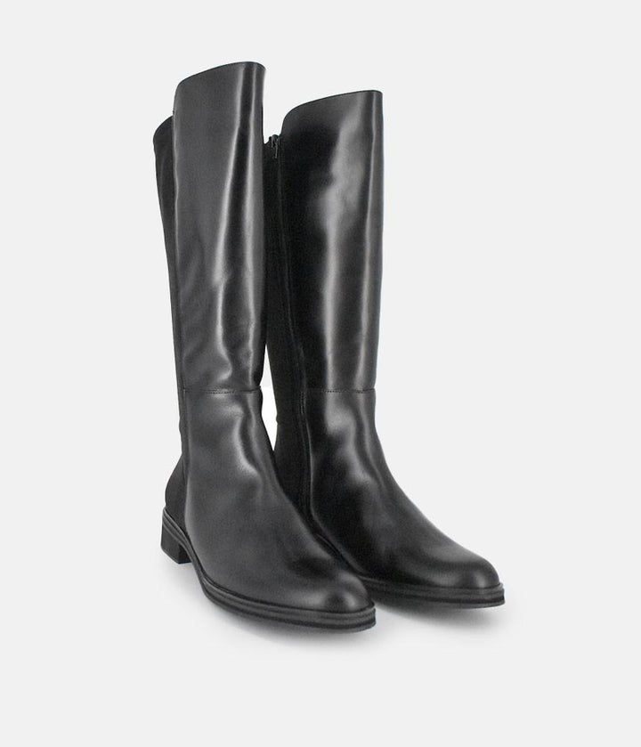 PieSanto Stylish Nappa/Seude Leather Long Boots