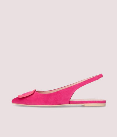 Pretty Ballerina Deluxe Pink Slingbacks