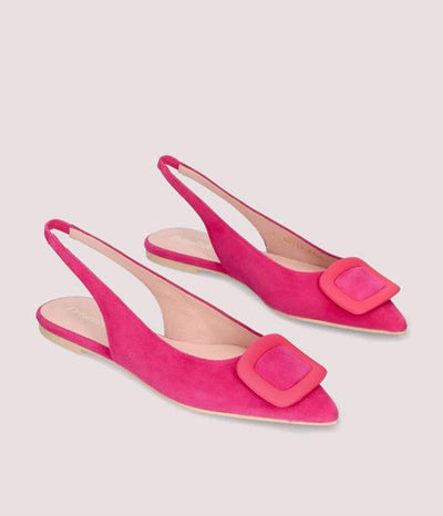 Pretty Ballerina Deluxe Pink Slingbacks