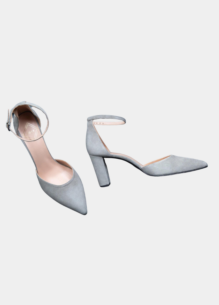 Seville Block Heel Pump — Storm