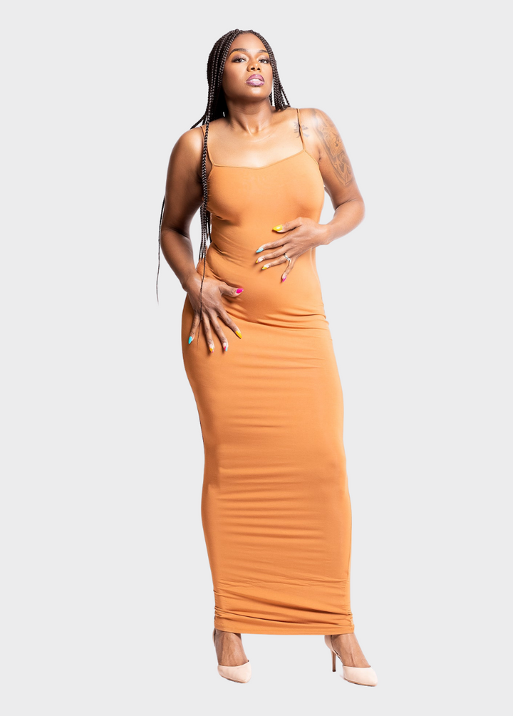 Tall Caramel Lounge Maxi Bodycon Dress