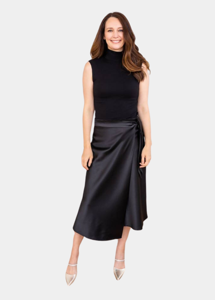 Asymmetrical Midi Skirt