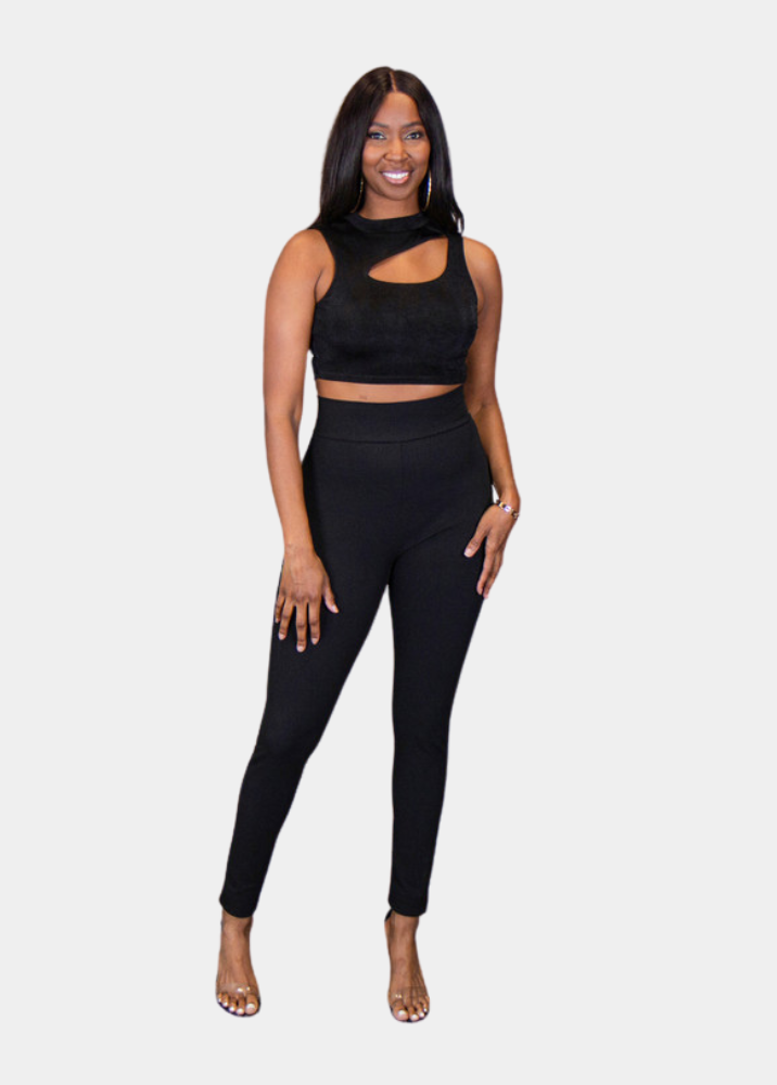 Camila Skinny Pants - Black