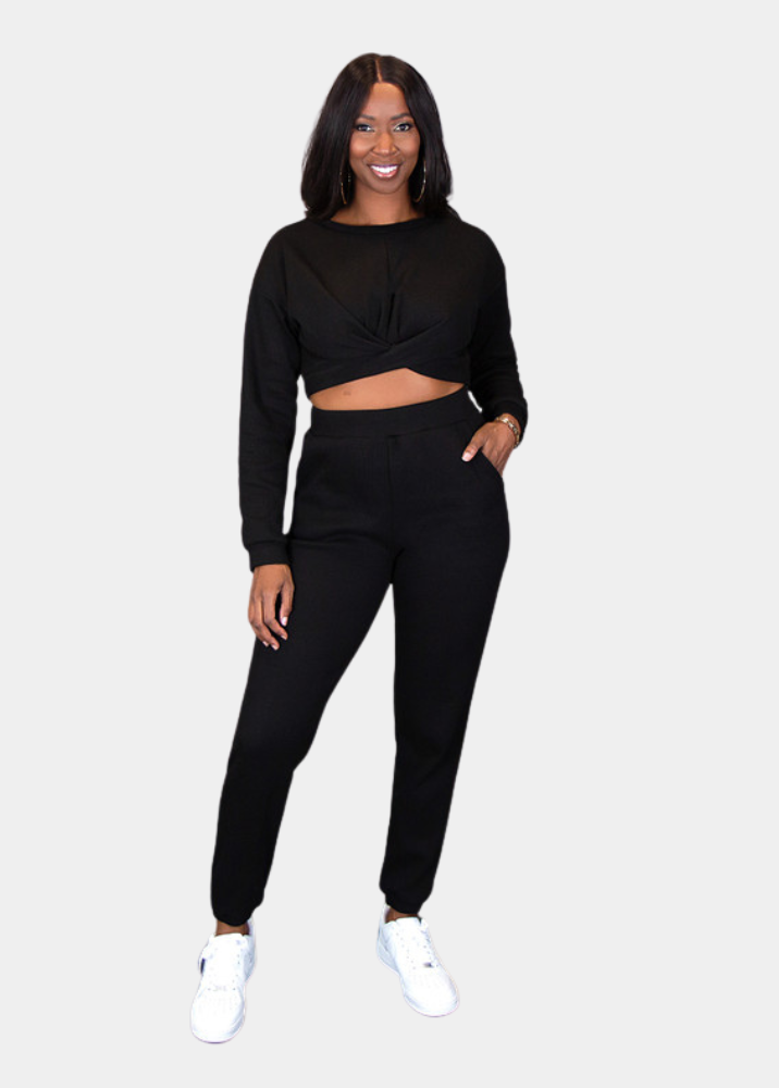 Weekend Leisure Pants - Black