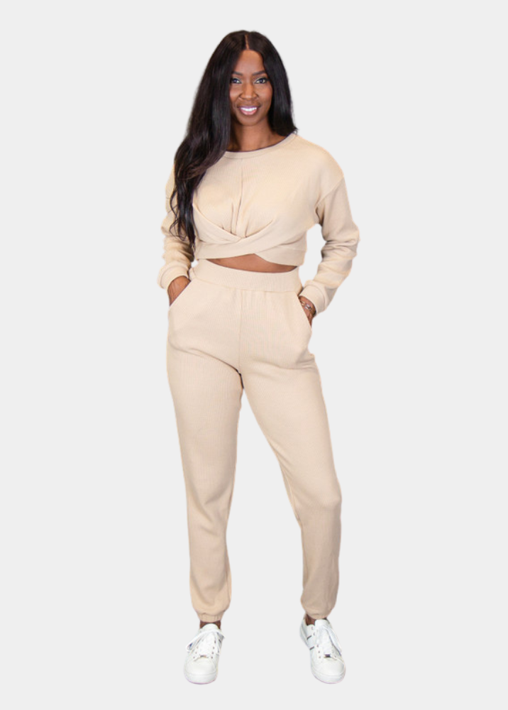 Weekend Leisure Pants - Tan