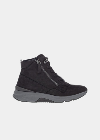 Gabor Fantastic Casual Black Sneaker Booties