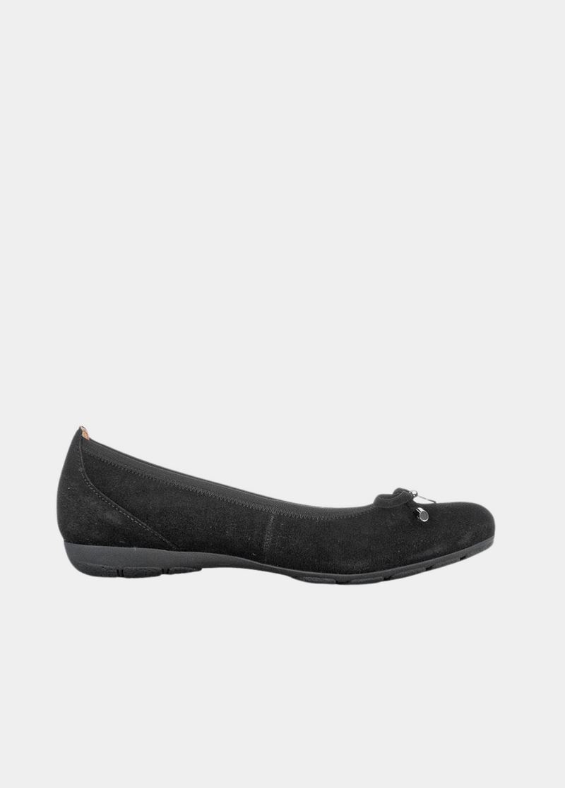 Gabor Plush Suede Ballet Flats