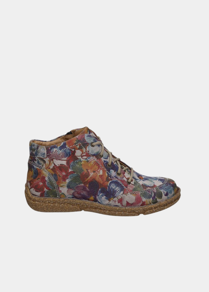 Josef Seibel Pretty Floral Ankle Boots