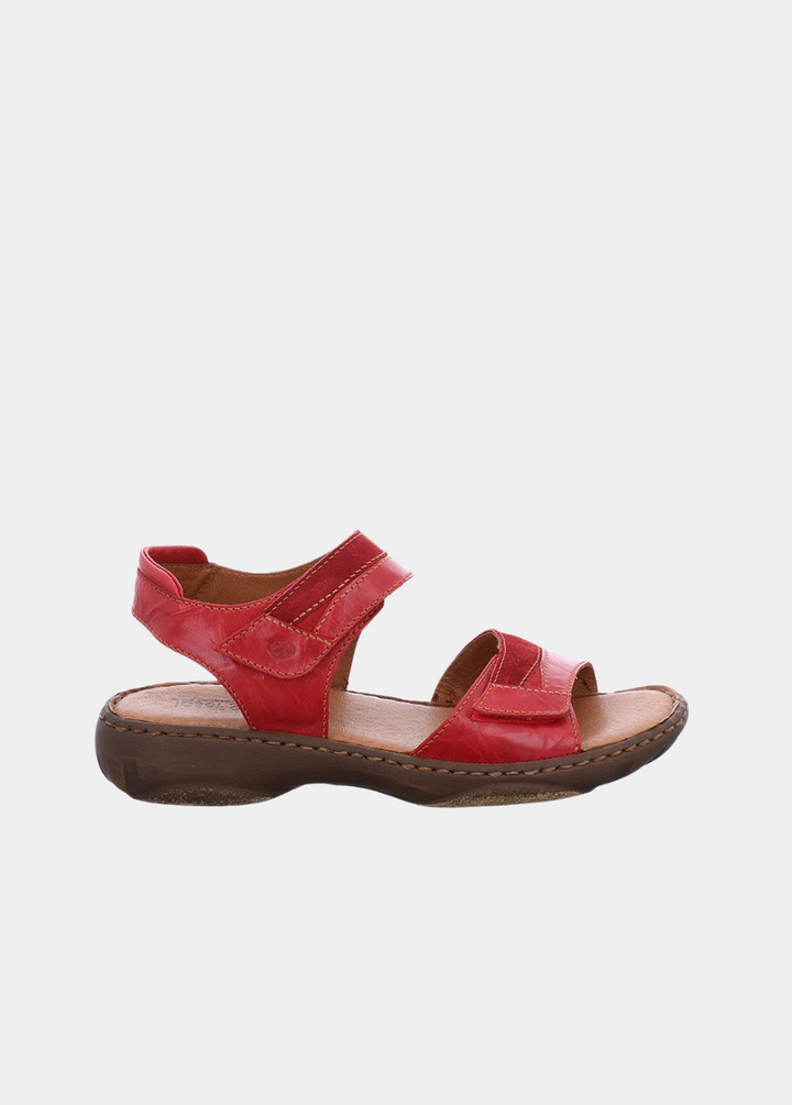 Josef Seibel Red Combi Ladies Sandal