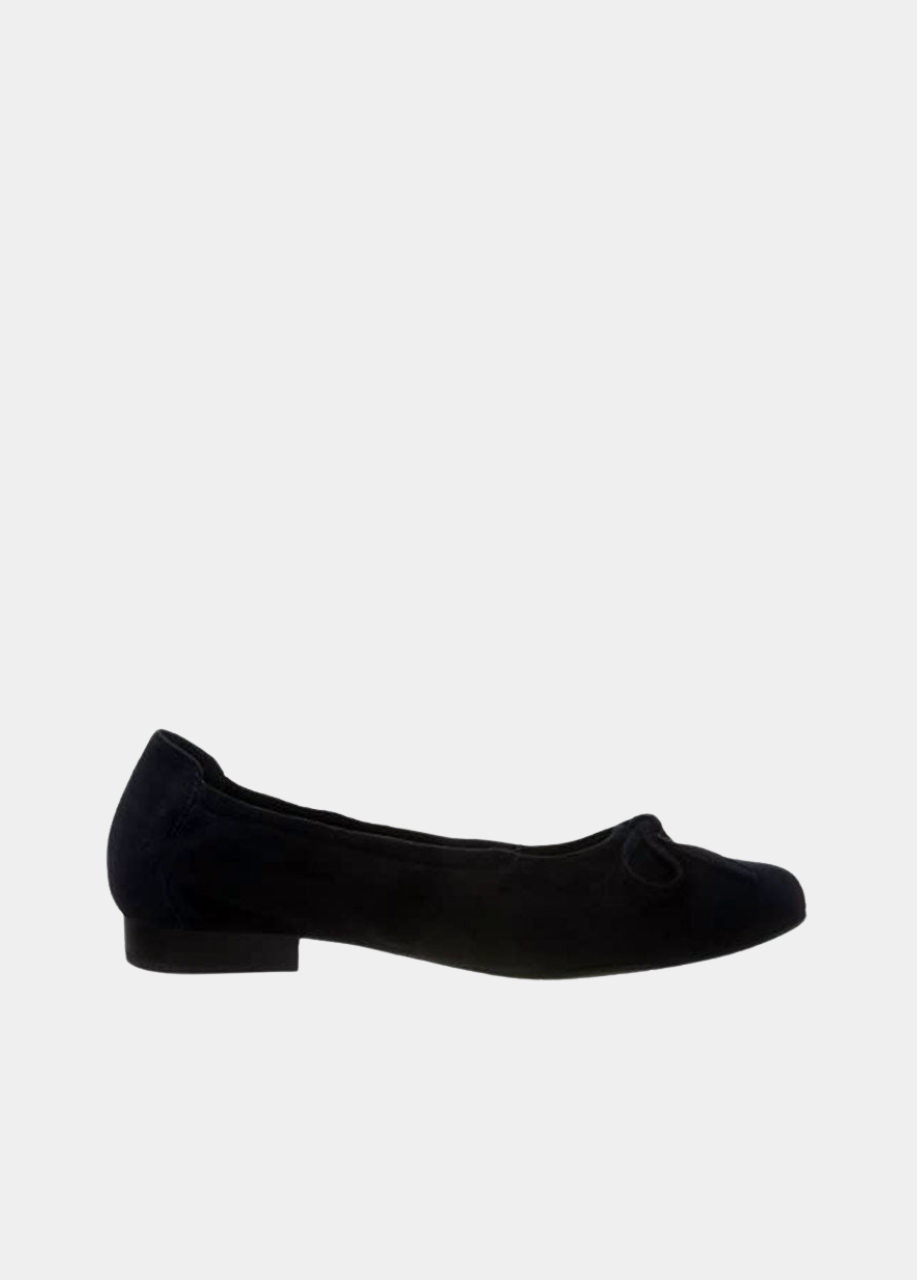 Luxurious Semler Black Suede Slip on Shoes