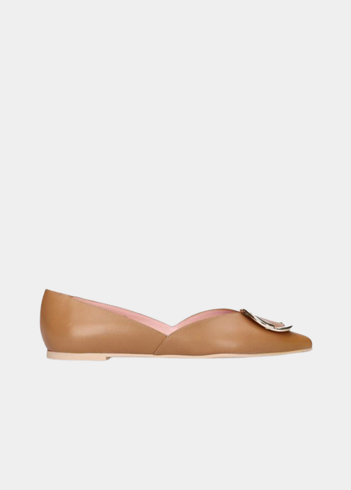 Pretty Ballerina - Chic Brown Pointy Toe