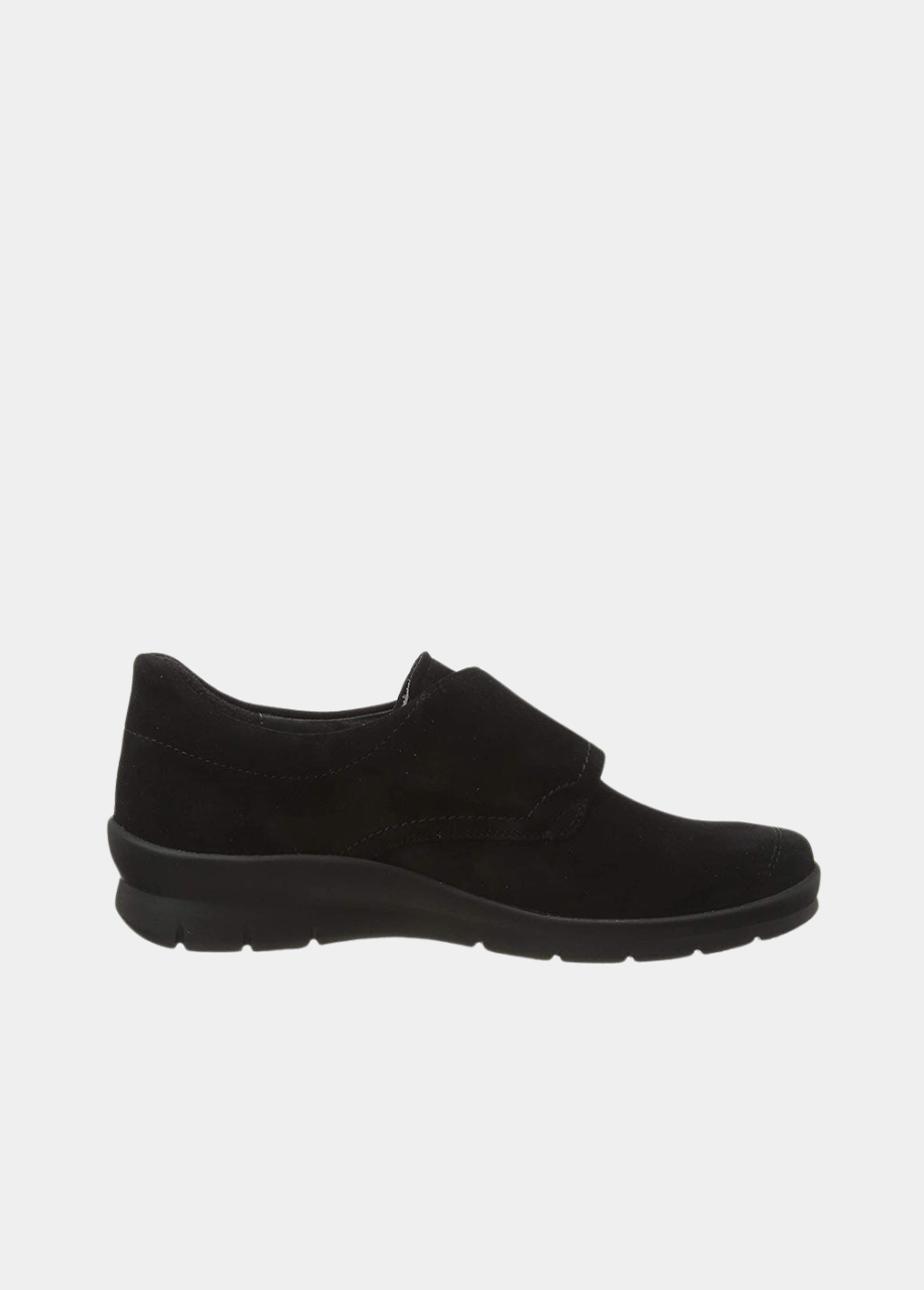 Semler Deluxe Black Velour Shoes