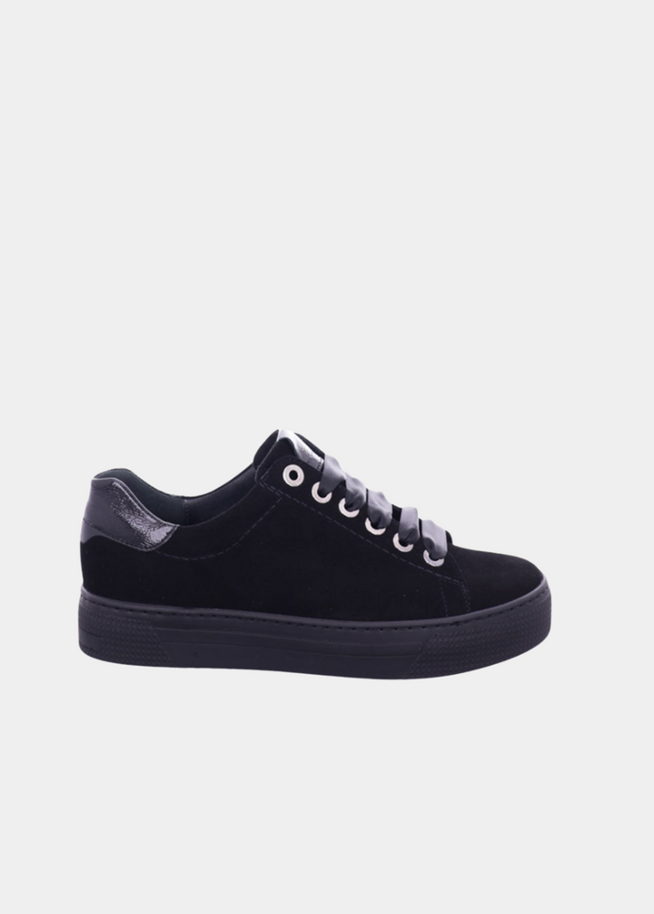 Semler Stylish Black Suede Sneaker