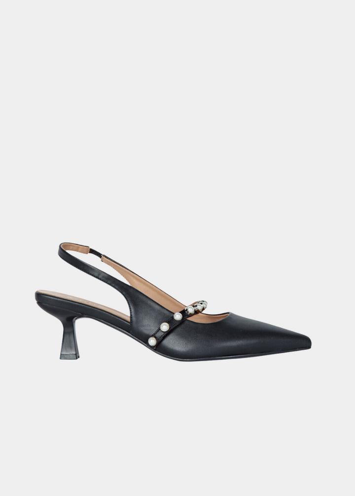 Sophia Slingback Pumps Black