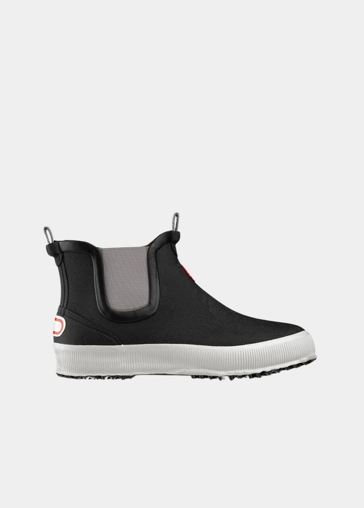 Stylish HAI LOW Black Winter Rubber Boots