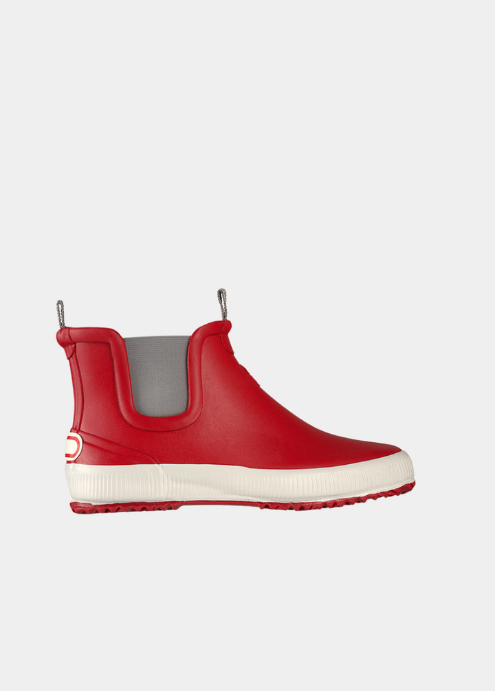 Stylish HAI LOW Dark Red Rubber Boots