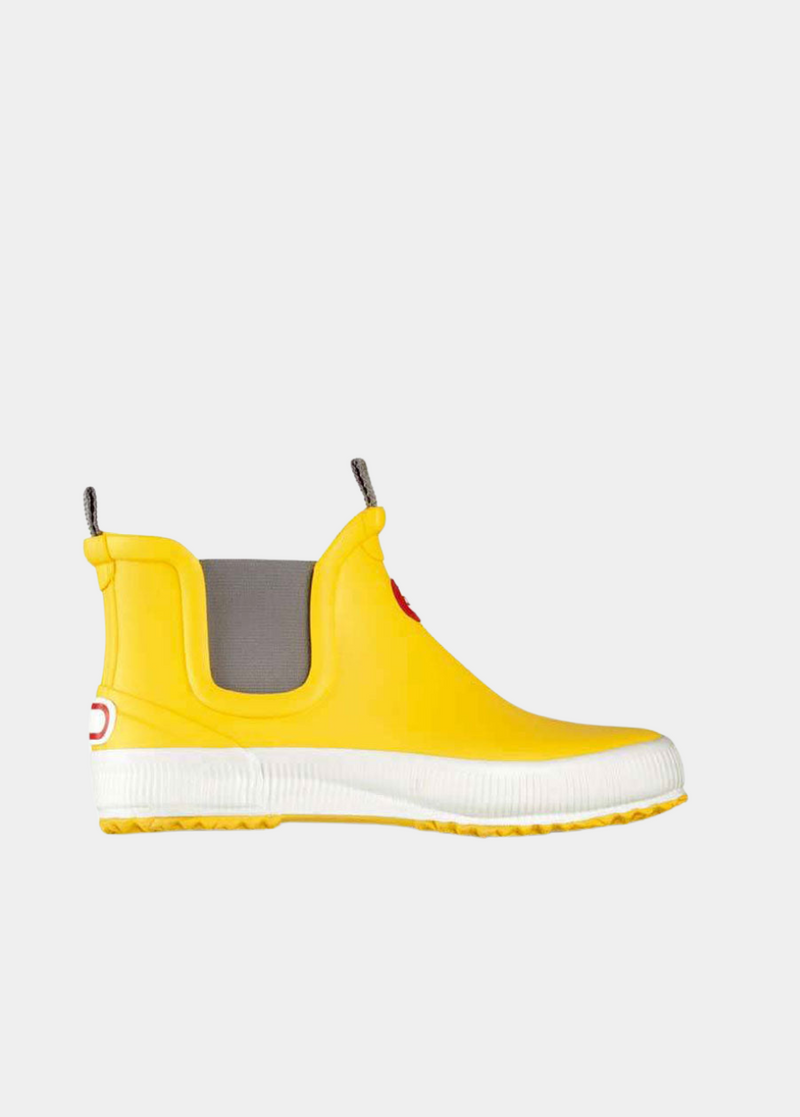 Stylish HAI LOW Yellow Rubber Boots