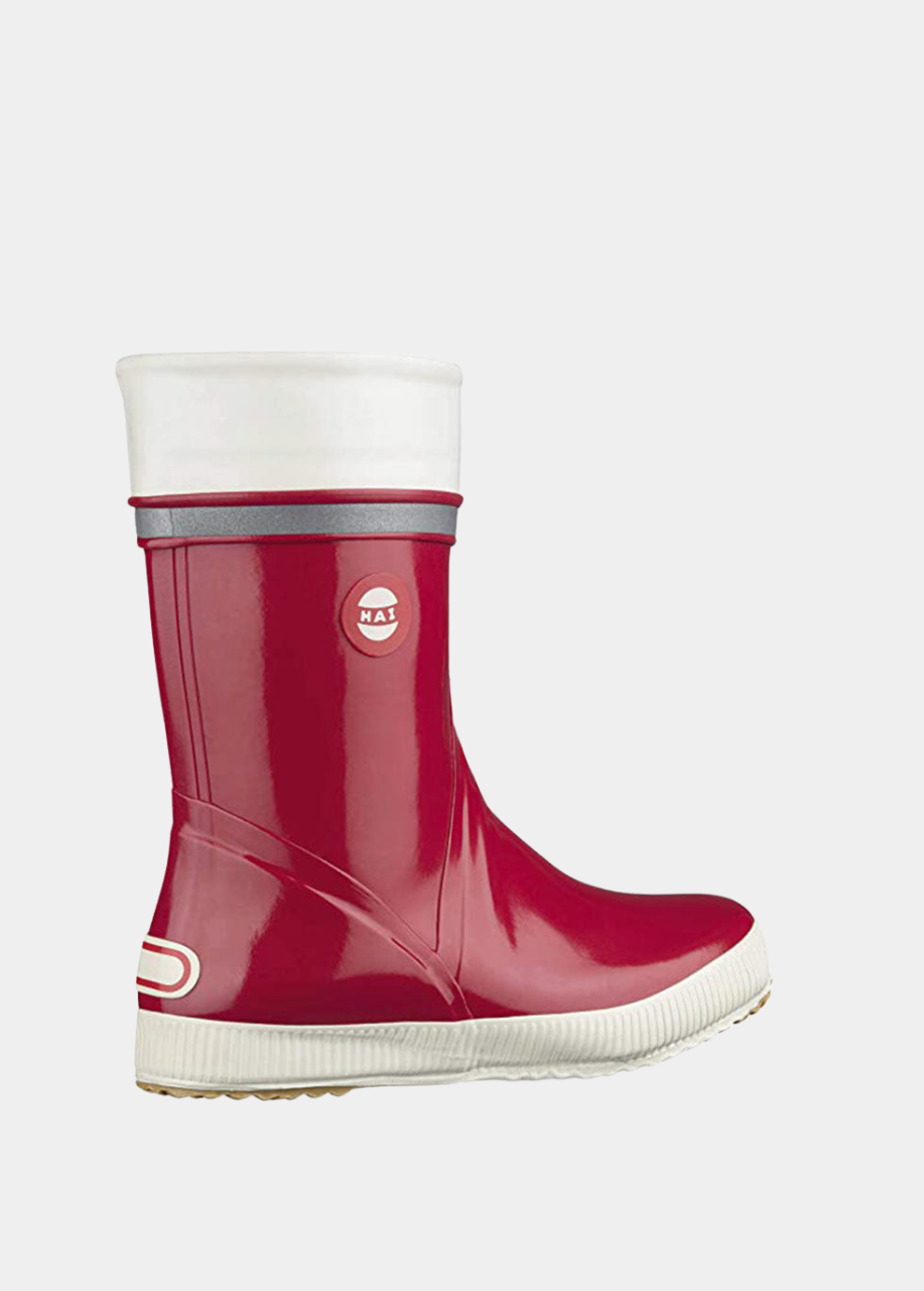 Stylish HAI Red Rubber Boots