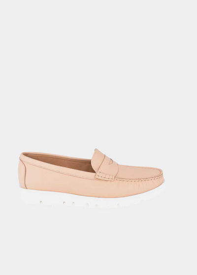 Vittoria Mengoni Premium Beige Loafers