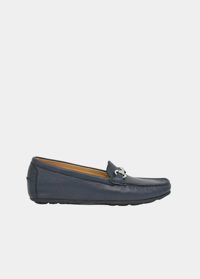 Vittoria Mengoni Premium Navy Blue Loafers