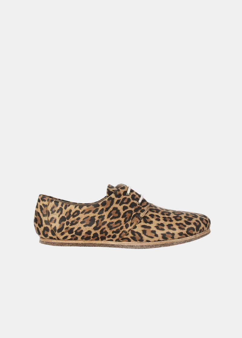 The Eyelet Oxford 2.0 Leopard Nubuck