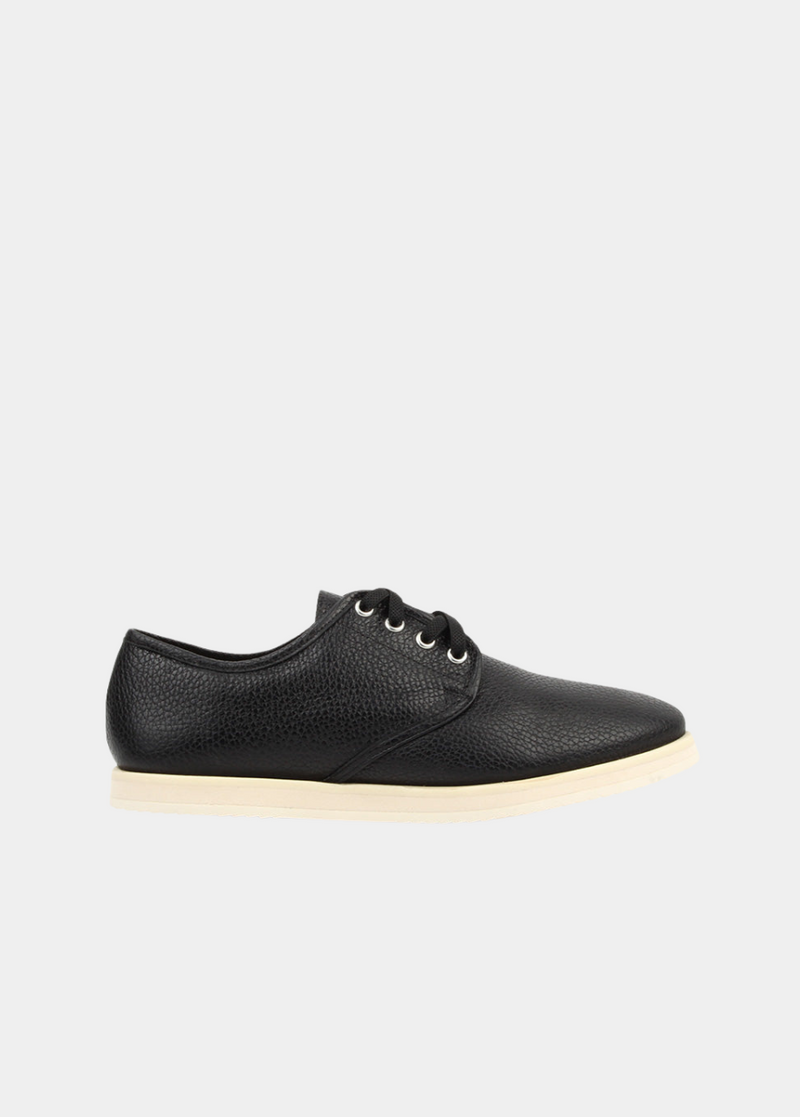 The Eyelet Sneaker Black with Black