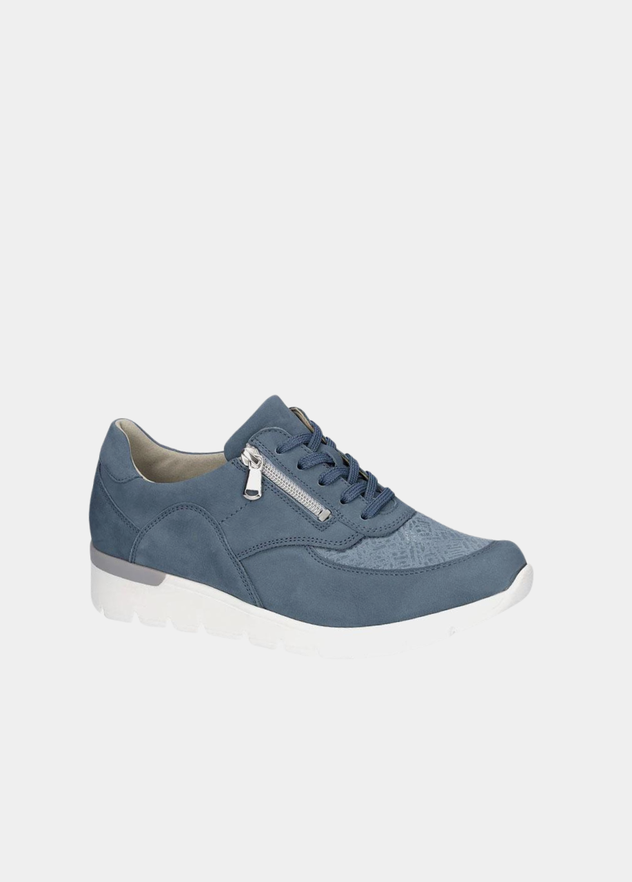 Waldlaufer Stylish Blue Combi Sneakers