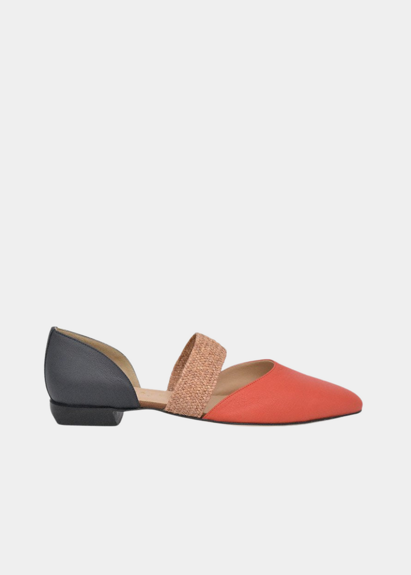 BRUNATE Chic Cut Out Flats