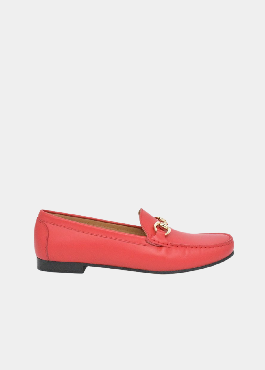 Vittoria Mengoni Premium Red Loafers