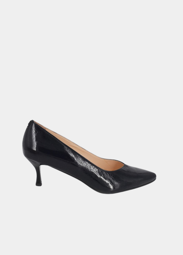 Bioeco Navy Patent Leather Stiletto Heels