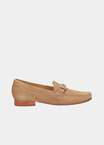 Sioux Stylish Camel Suede Shoes