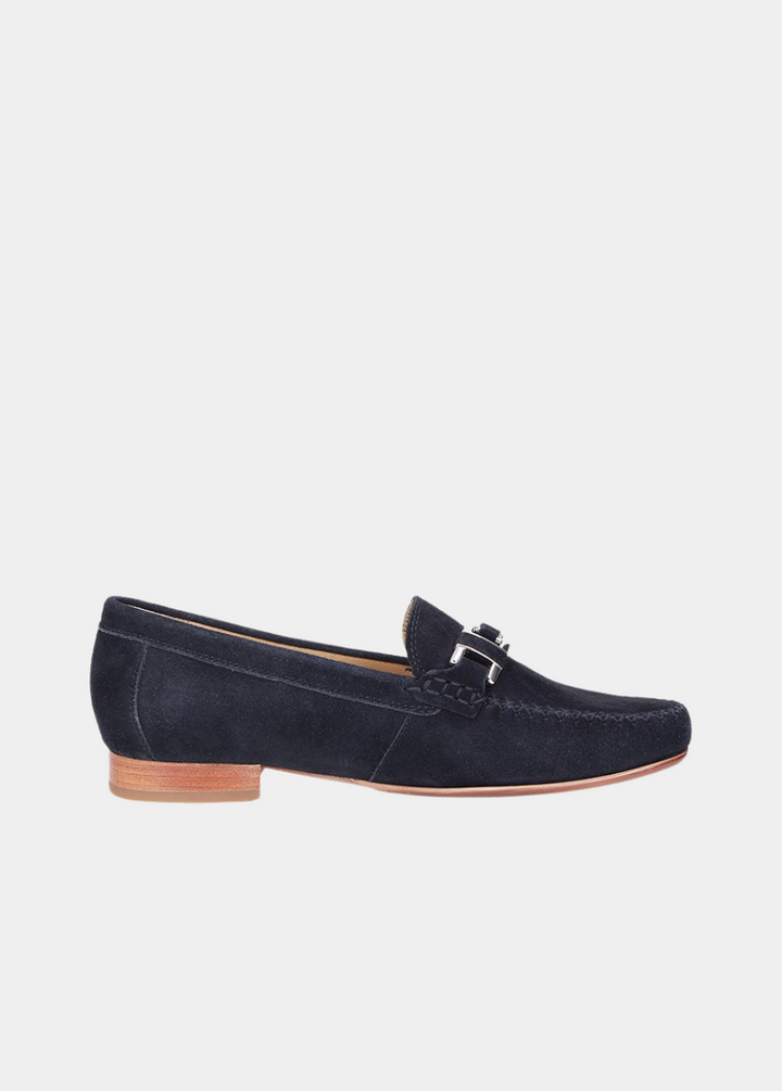 Sioux Stylish Navy Suede Shoes